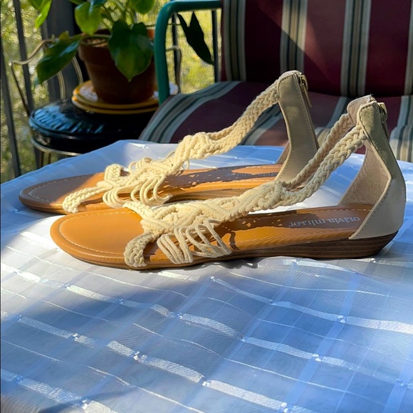 Boho Woven Braided Sandal - Picture 2 of 5